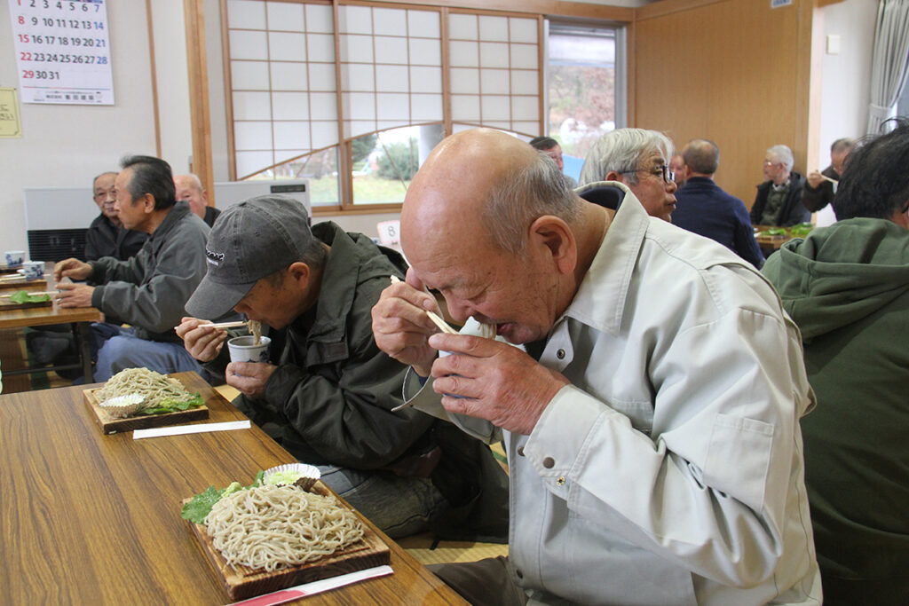 作谷沢を愛する人の蕎麦の集い